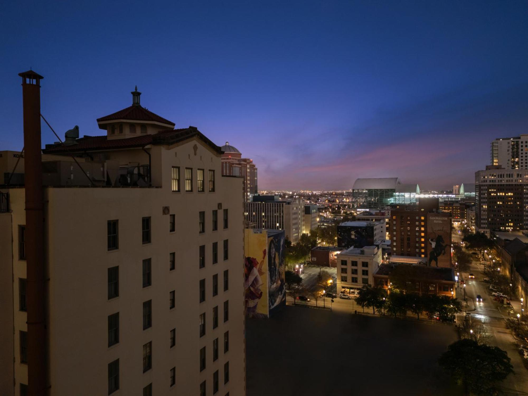 Moxy Houston Downtown Hotel Exterior foto