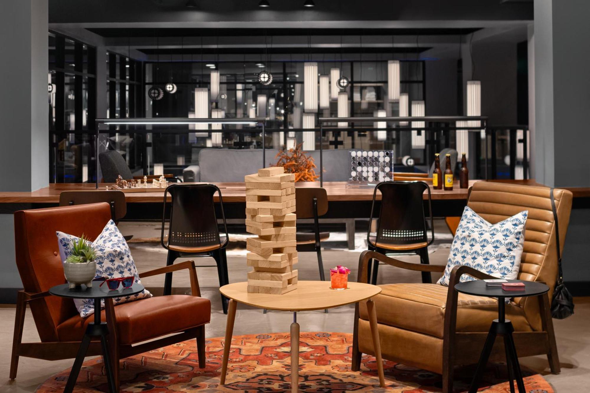 Moxy Houston Downtown Hotel Exterior foto