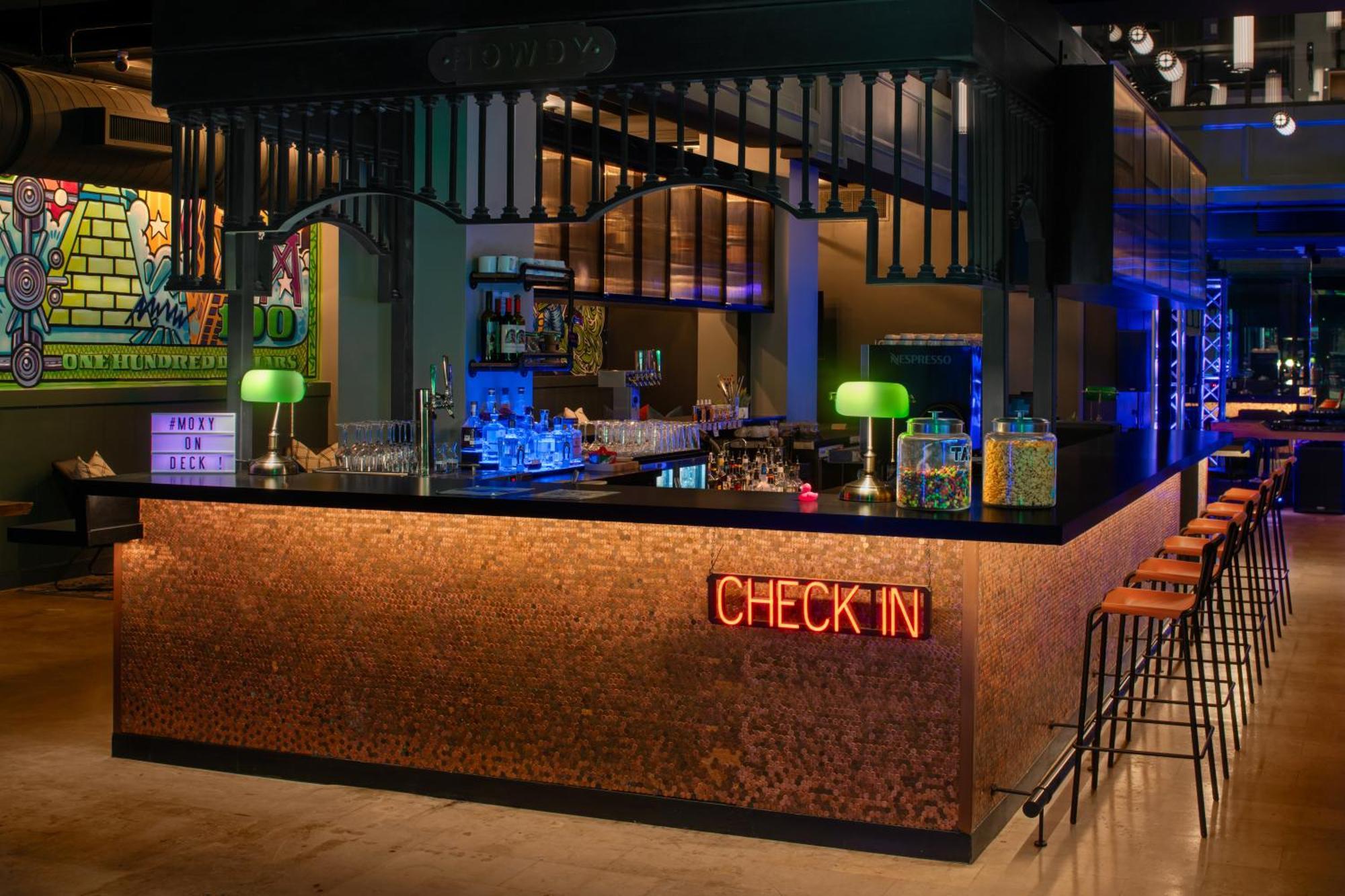 Moxy Houston Downtown Hotel Exterior foto